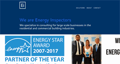 Desktop Screenshot of energyinspectors.com